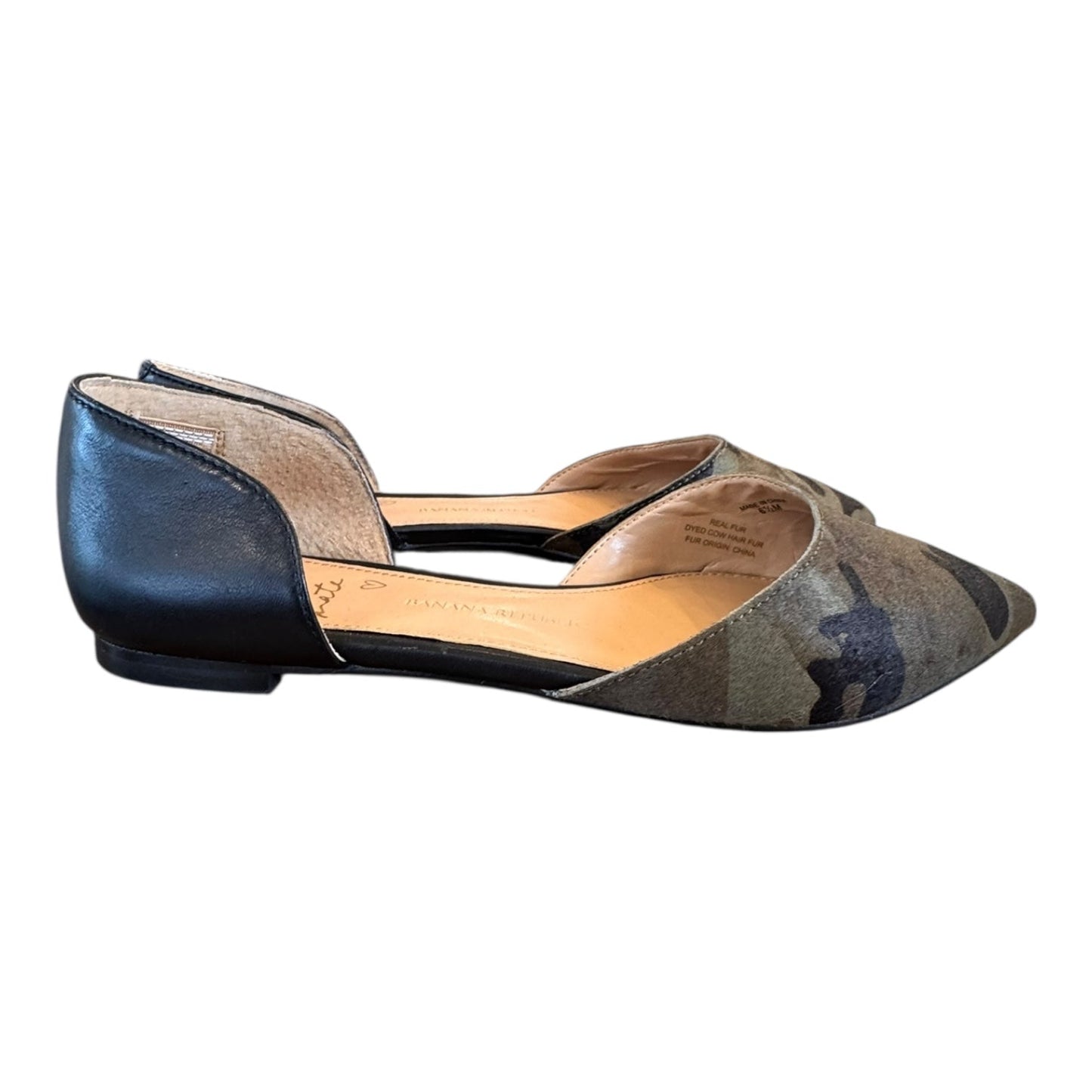 Shoes Flats By Banana Republic In Camouflage Print, Size:6.5
