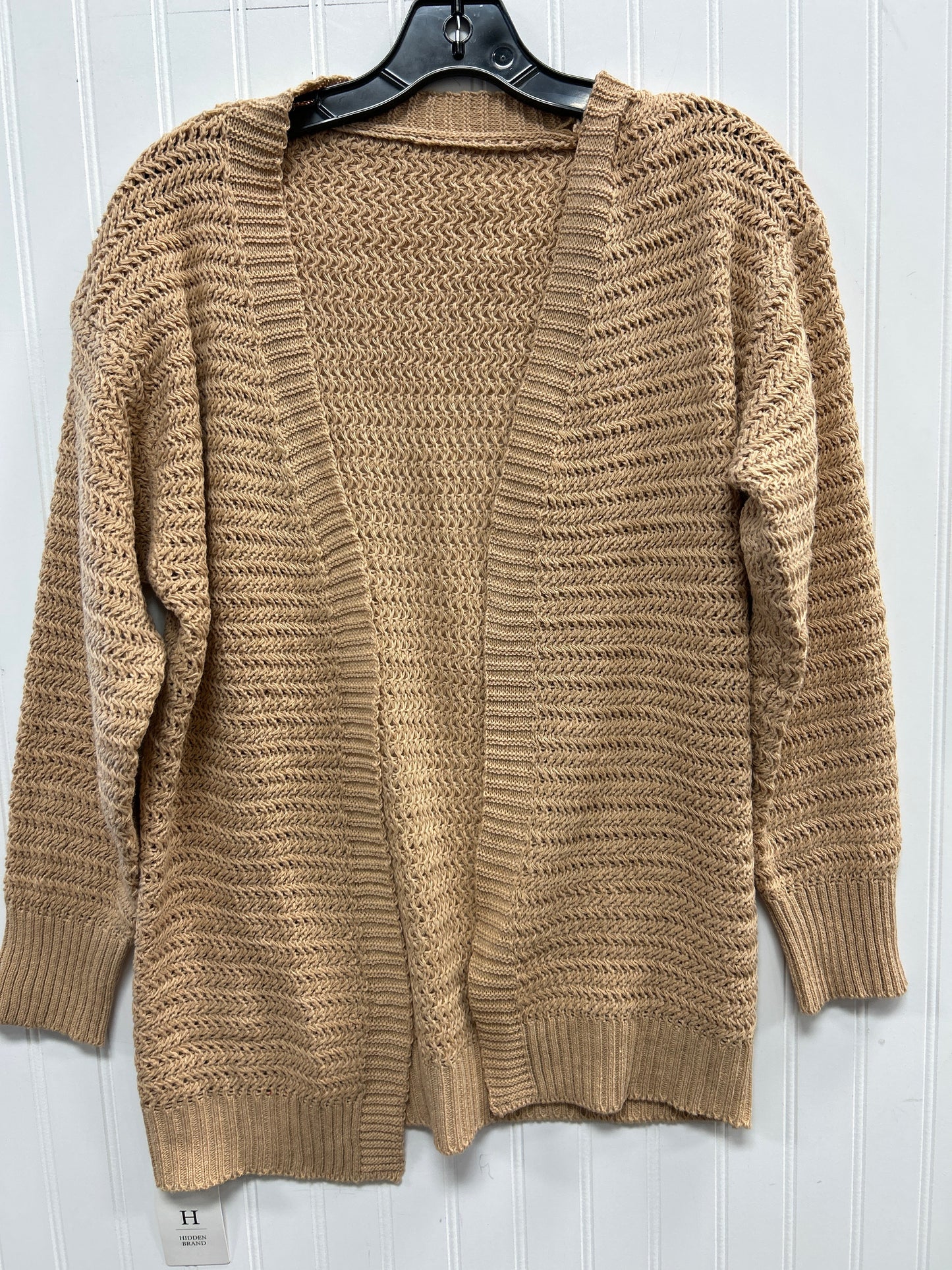 Sweater Cardigan By Cmc In Tan, Size:S