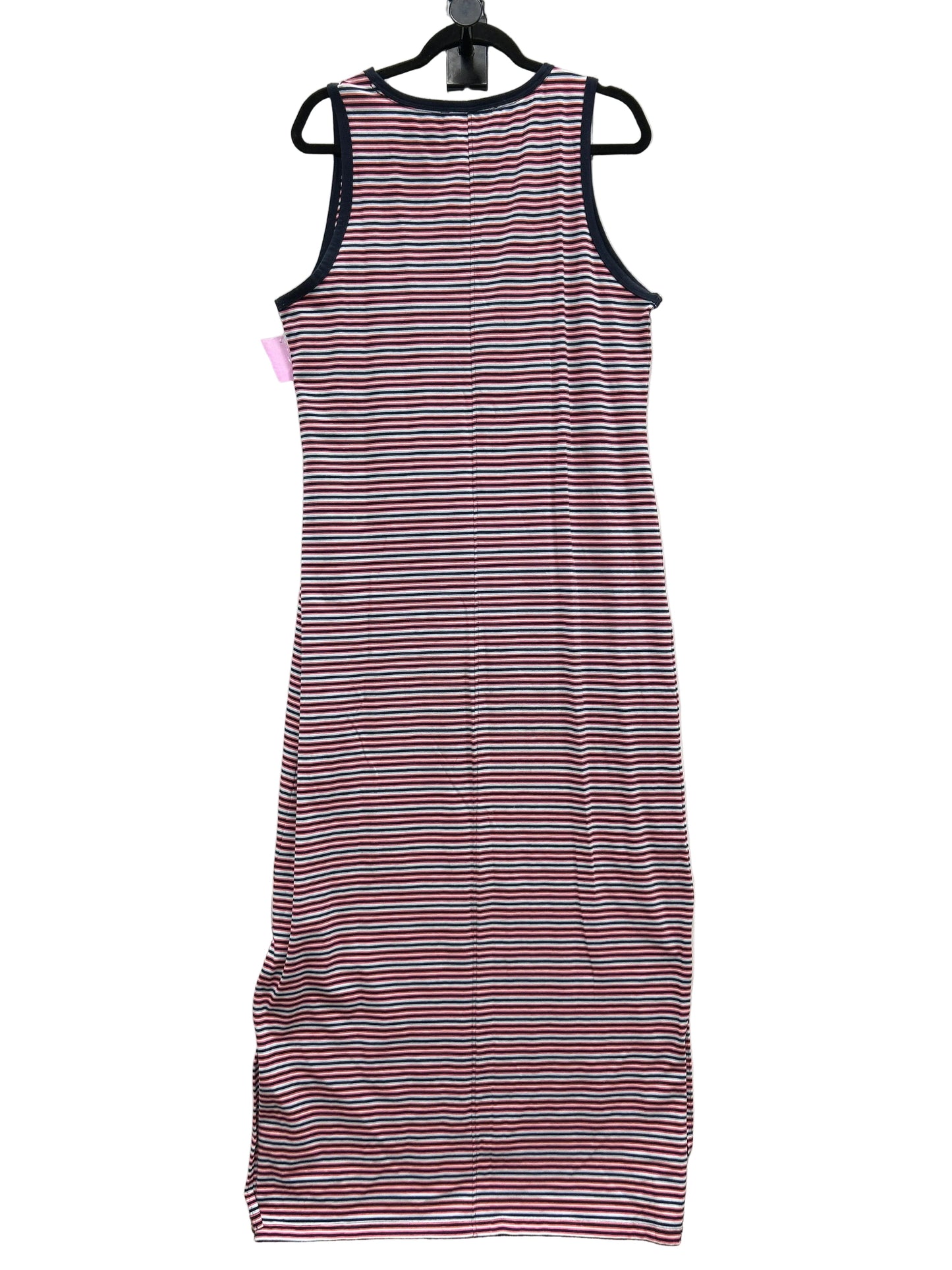 Dress Casual Maxi By Tommy Hilfiger In Striped Pattern, Size:L