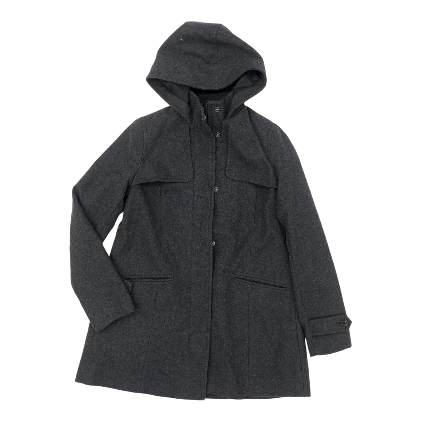 Coat Peacoat By A New Day In Grey, Size:S