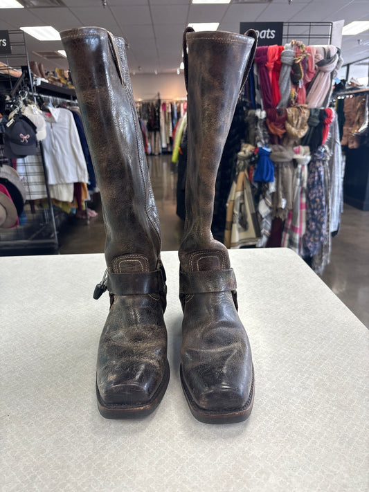Boots Designer By Frye In Brown, Size:8