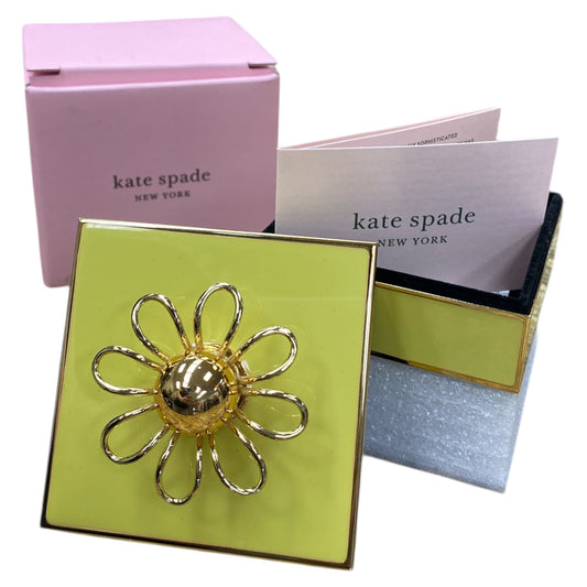 Accessory Designer Tag By Kate Spade In Yellow