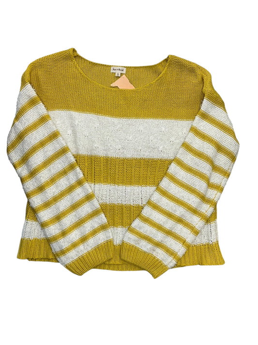 Sweater By Hem & Thread In Striped Pattern, Size:L