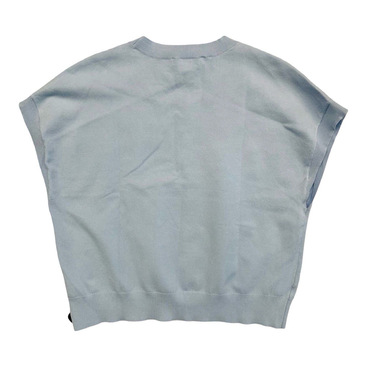 Top Sleeveless By Loft In Blue, Size:L