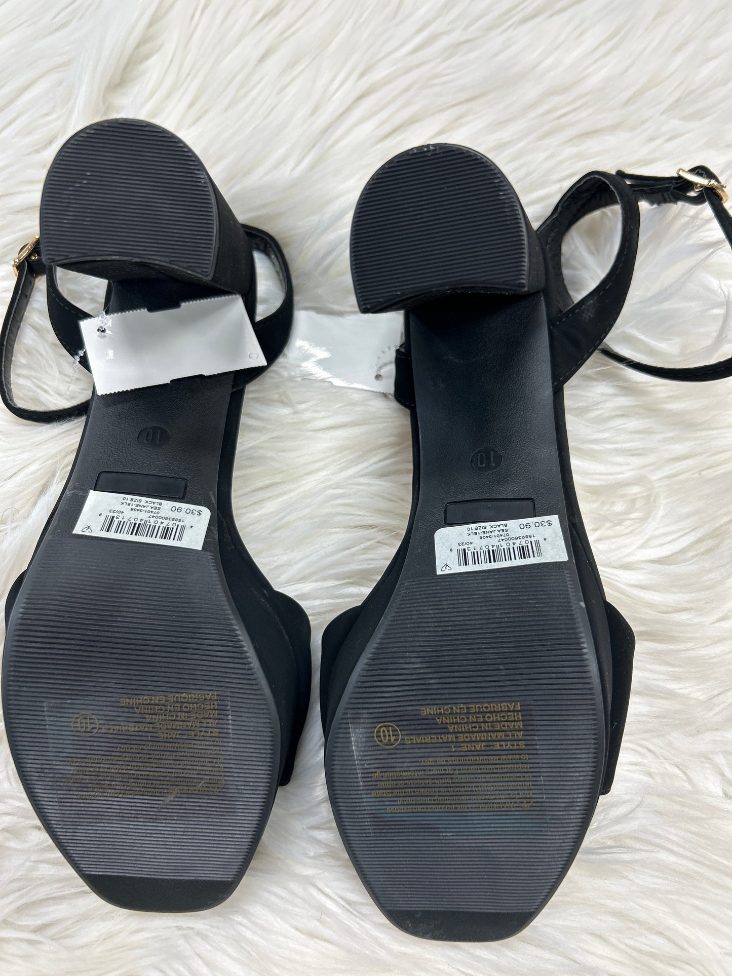 Shoes Heels Block By Windsor In Black, Size:10