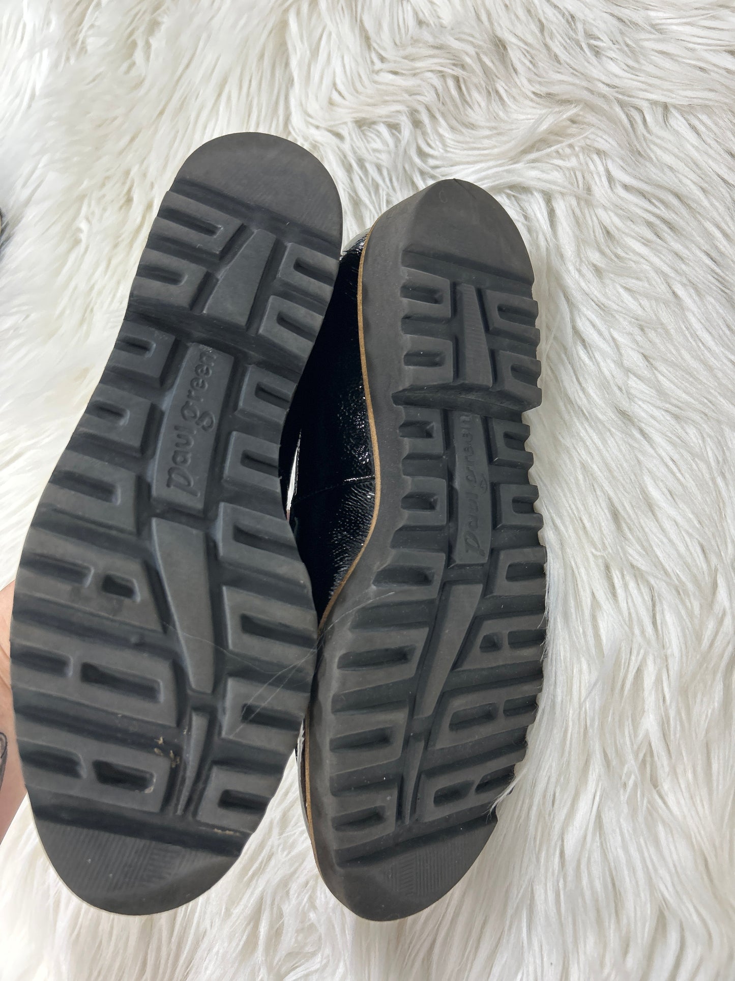 Shoes Flats By Paul Green In Black, Size:8.5