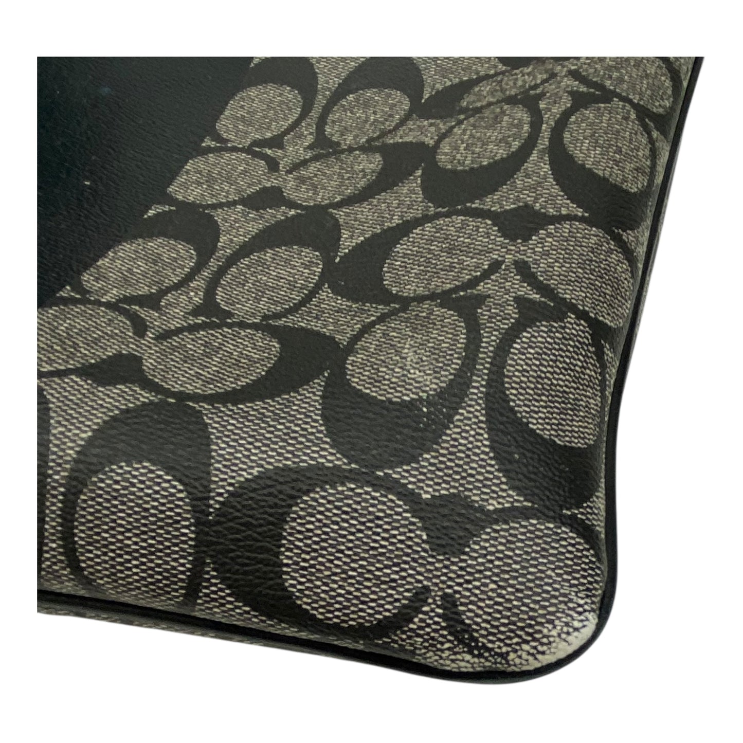 Crossbody Designer By Coach In Black & Brown, Size:Medium