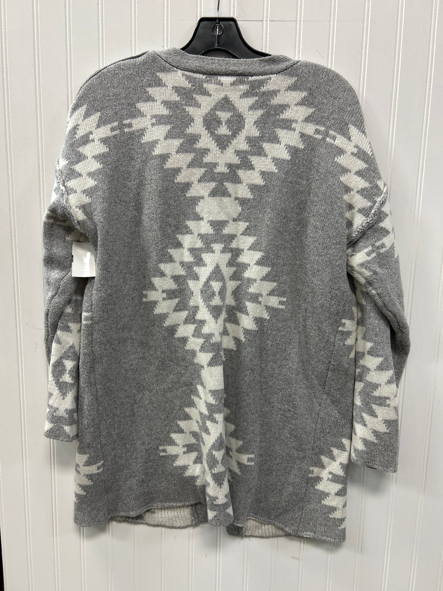 Sweater Cardigan By Maurices In Grey, Size:L
