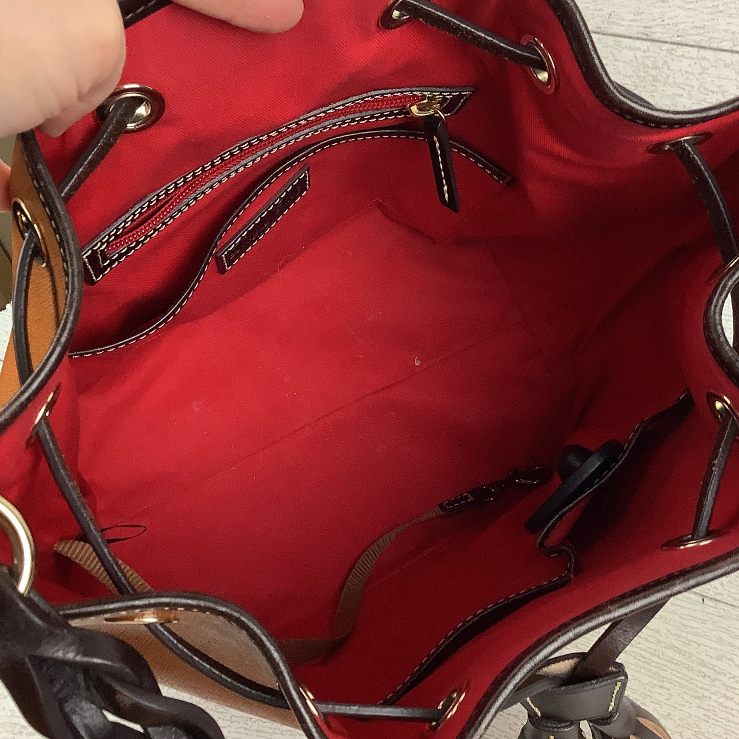 Handbag Designer By Dooney And Bourke, Size: Large