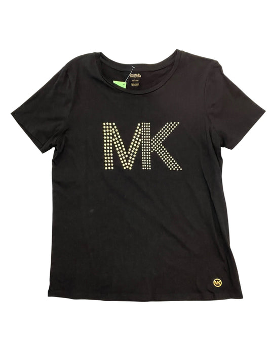 Top Ss By Michael By Michael Kors In Black, Size:L