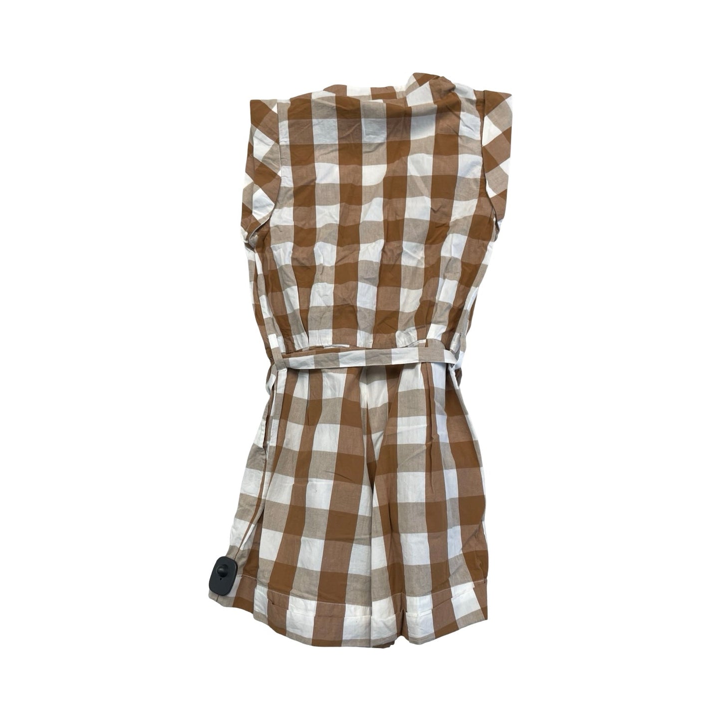 Romper By Cmc In Brown & White, Size:S