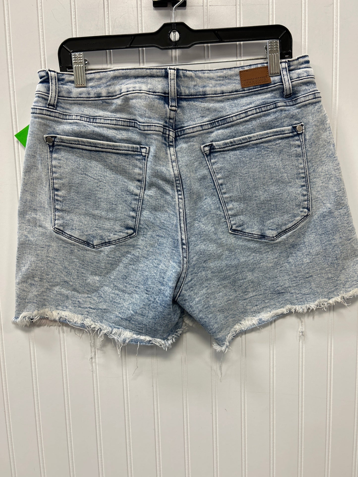Shorts By Judy Blue In Blue Denim, Size:1X