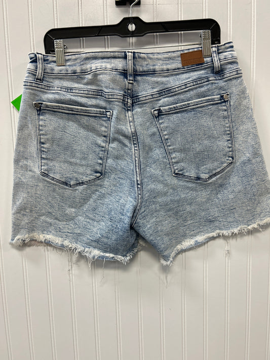 Shorts By Judy Blue In Blue Denim, Size:1X