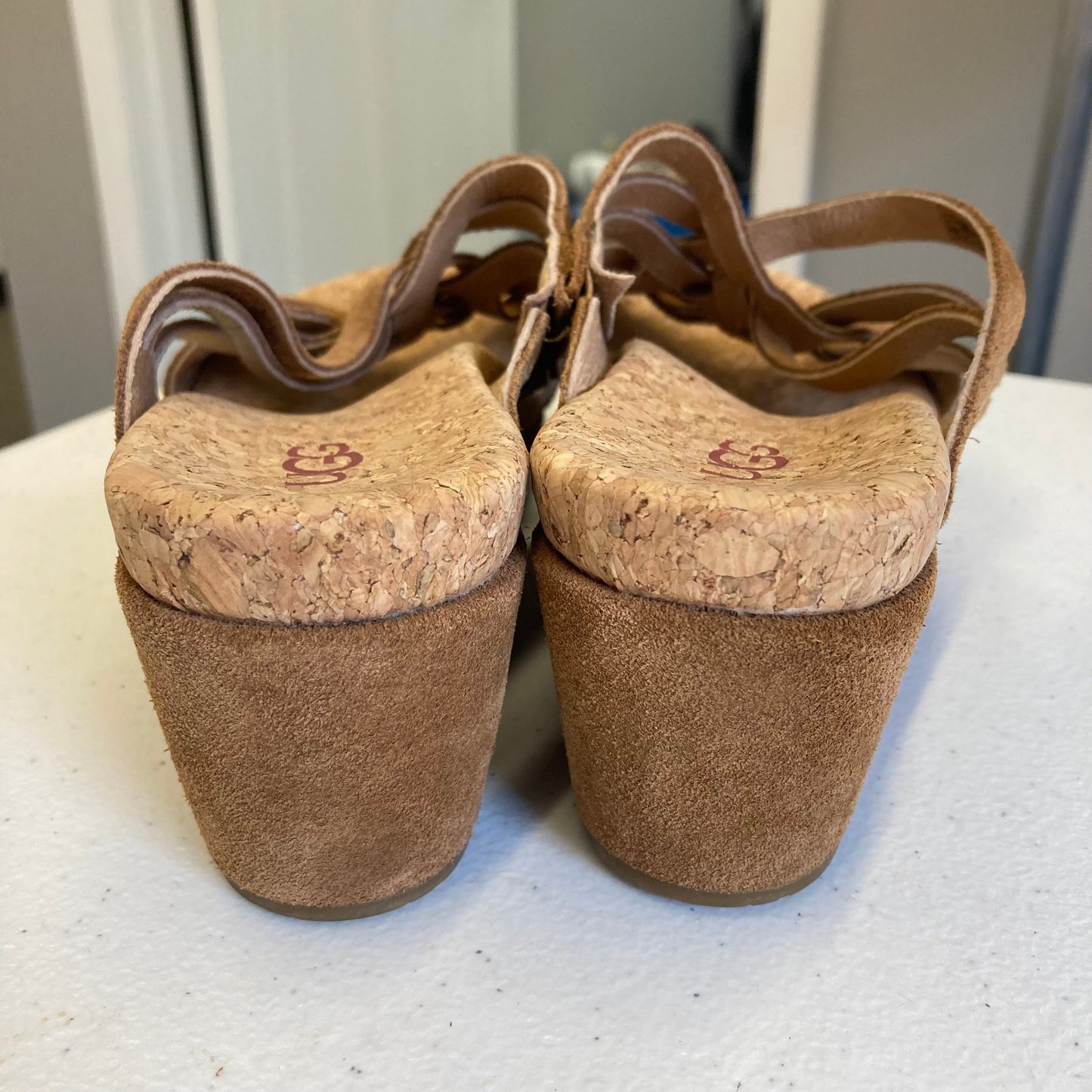 Sandals Designer By Ugg In Brown, Size:7.5