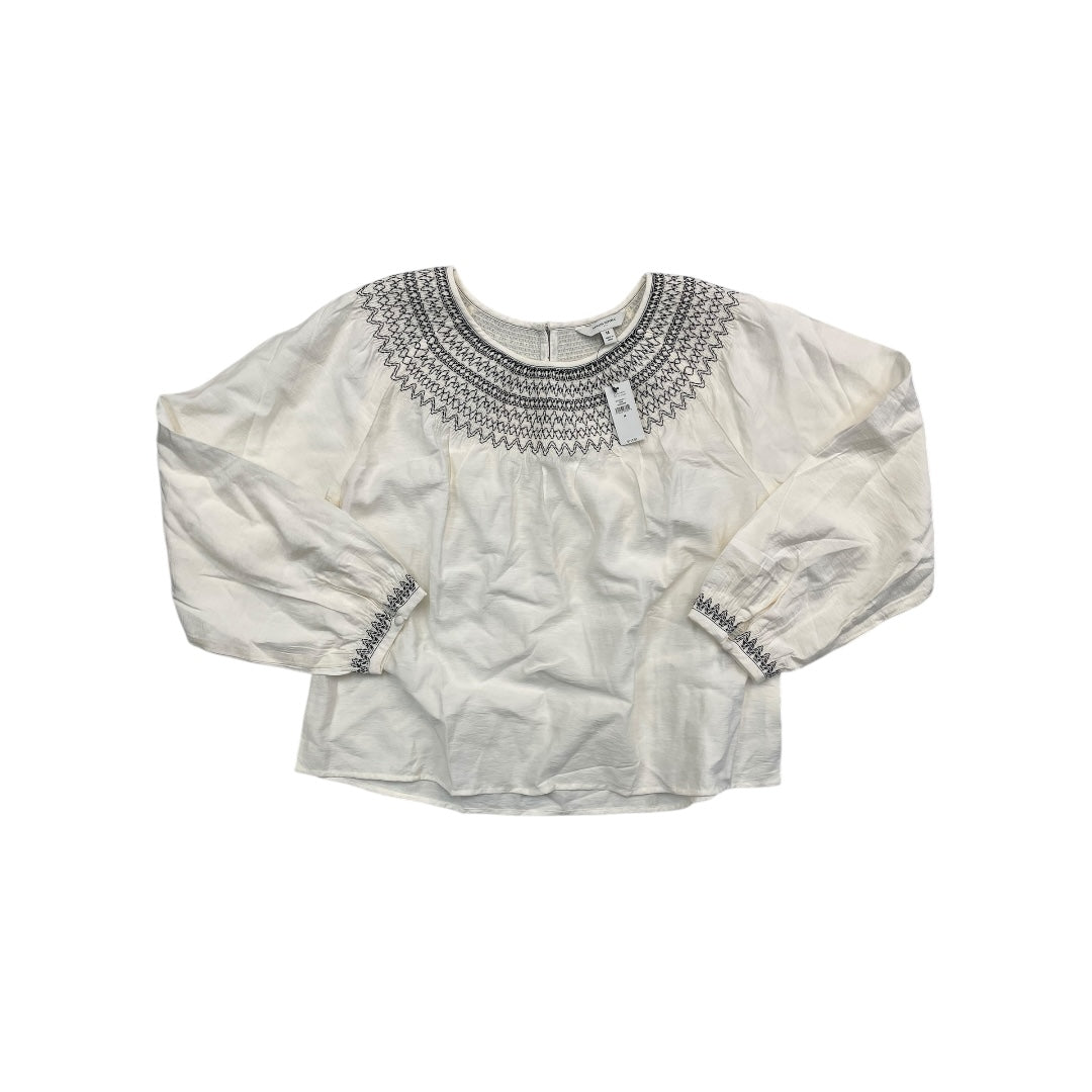 Top Ls By Banana Republic In Cream, Size:M