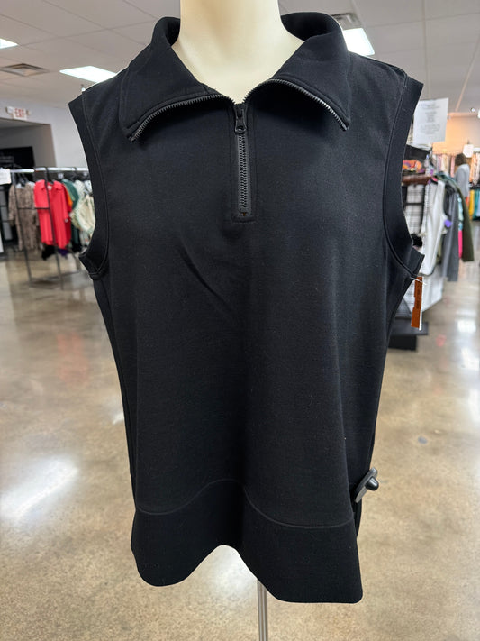 Top Sleeveless By Clothes Mentor In Black, Size:M