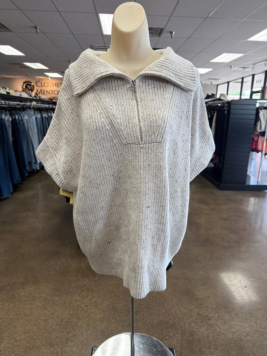 Sweater Ss By Varley In Cream, Size:M