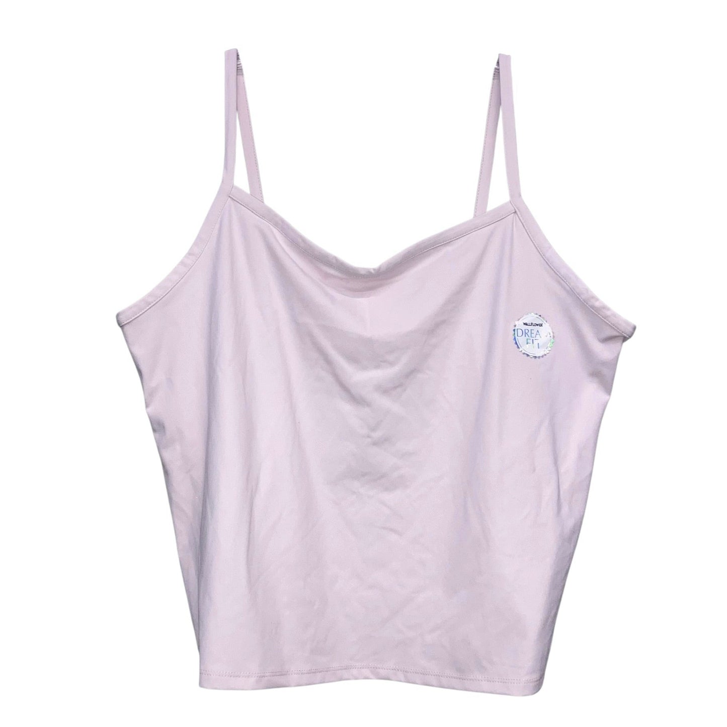 Top Sleeveless Basic By Wallflower In Pink, Size:2X