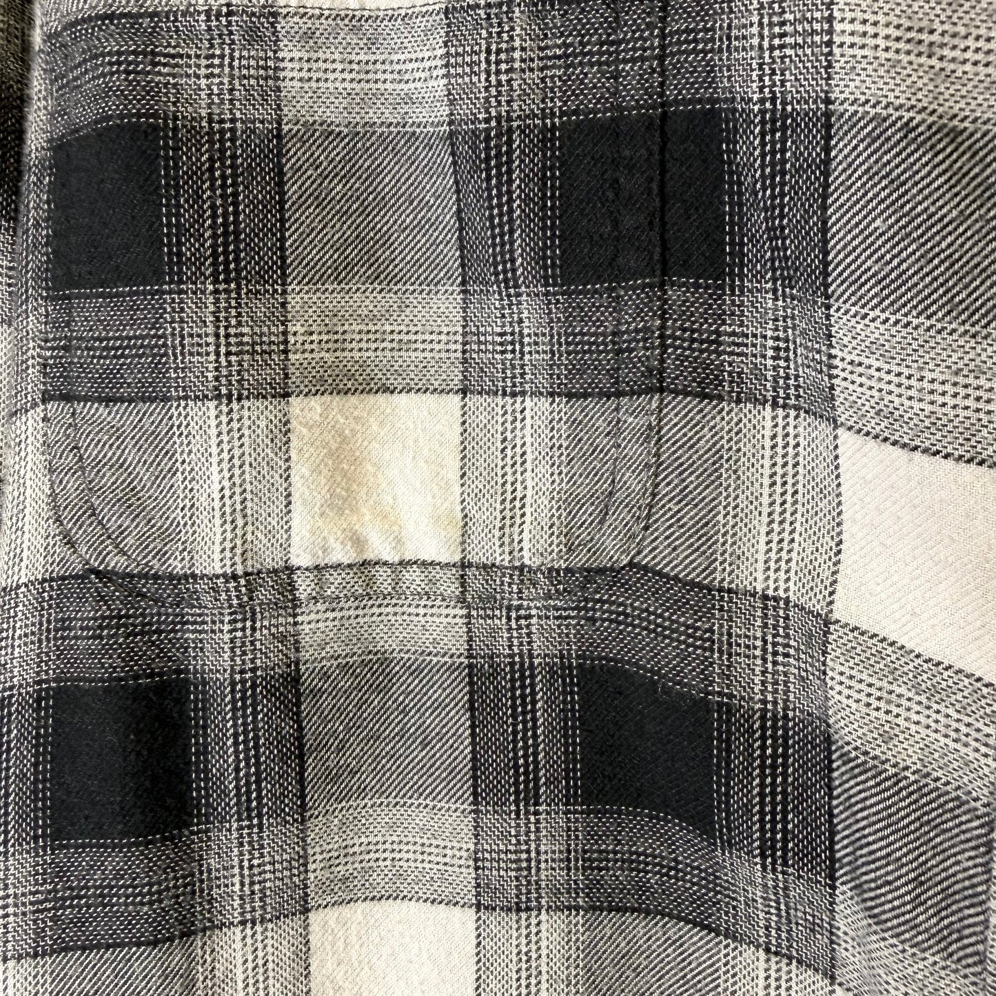 Top Long Sleeve By Athleta In Plaid Pattern, Size: L