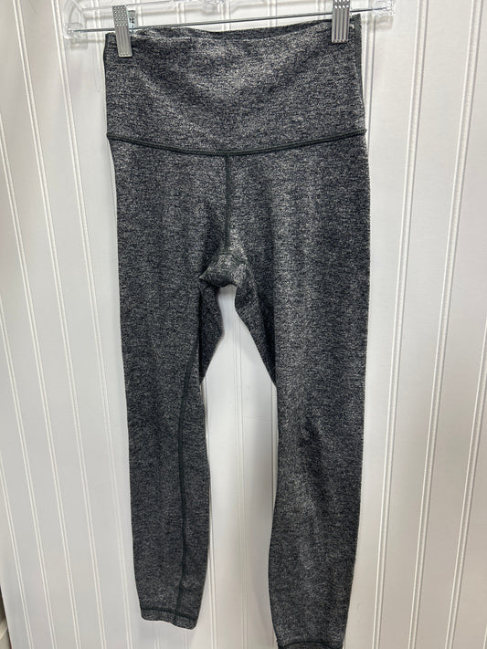 Athletic Leggings By Lululemon In Grey, Size:4