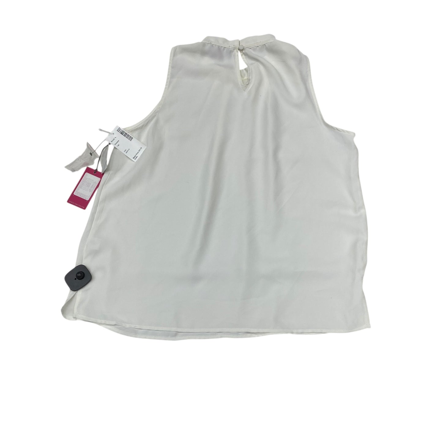 Top Sleeveless By Vince Camuto In White, Size:L