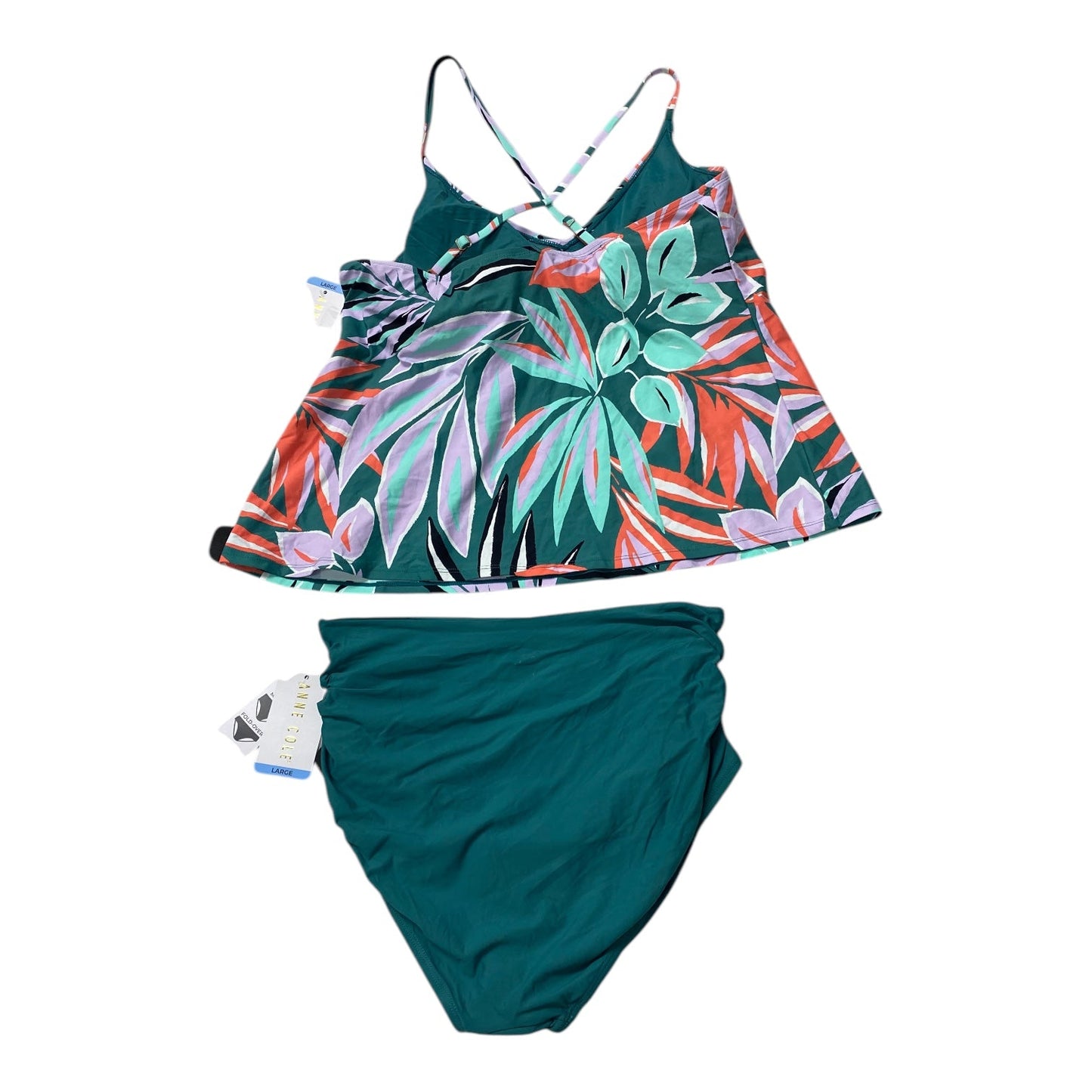 Swimsuit Top By ANNE COLE In Multi, Size:L