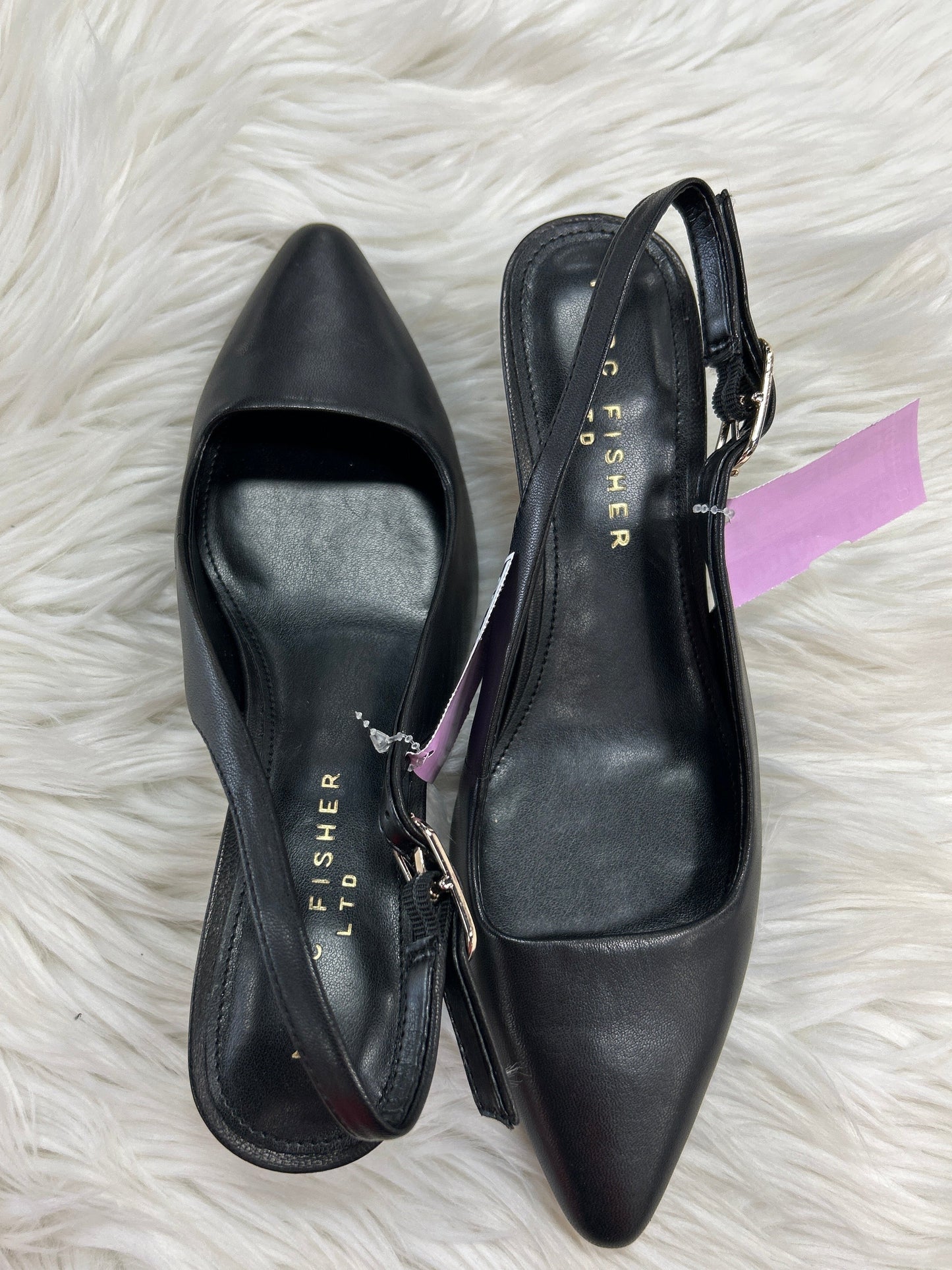 Shoes Heels Kitten By Marc Fisher In Black, Size:6.5