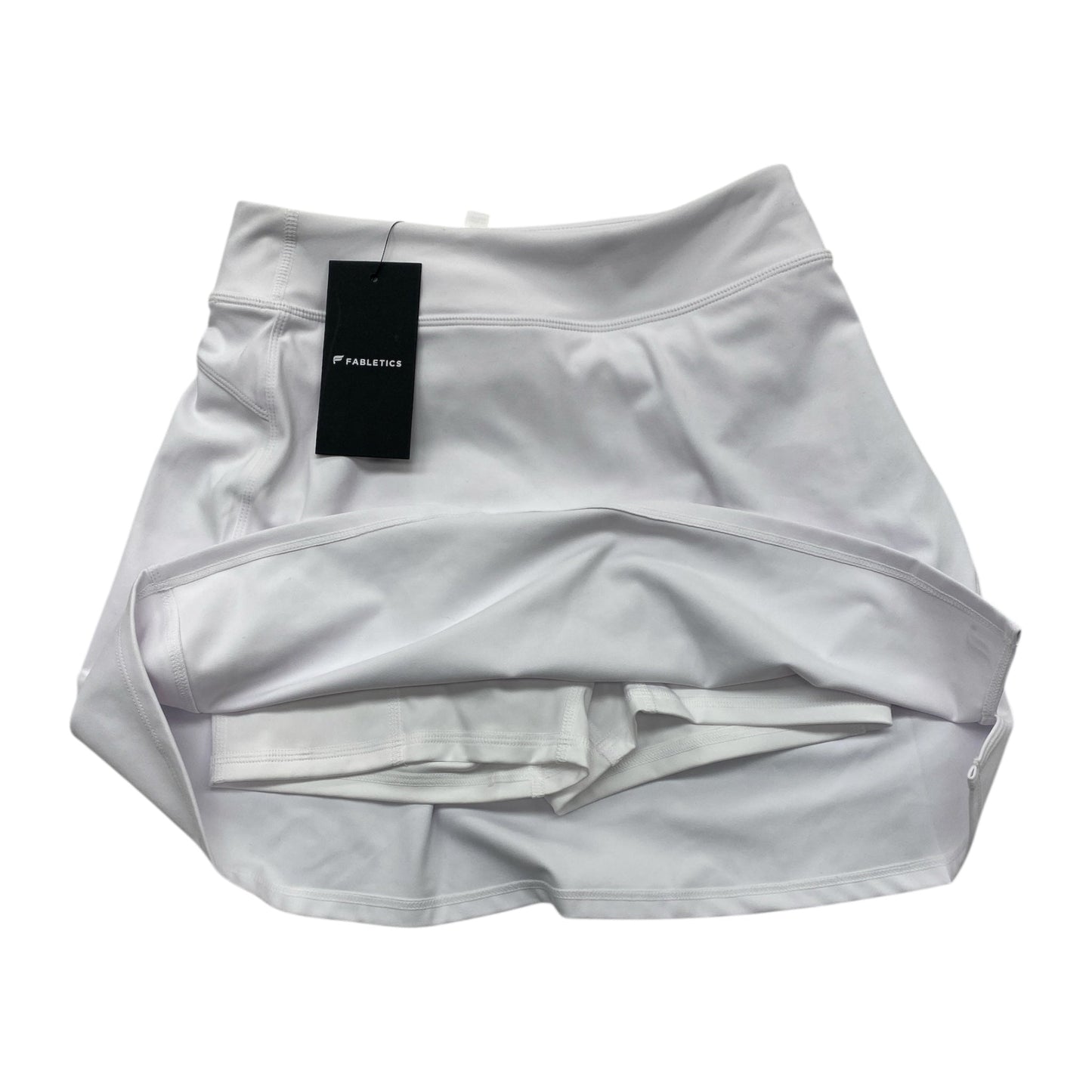 Athletic Skirt By Fabletics In White, Size:Xs