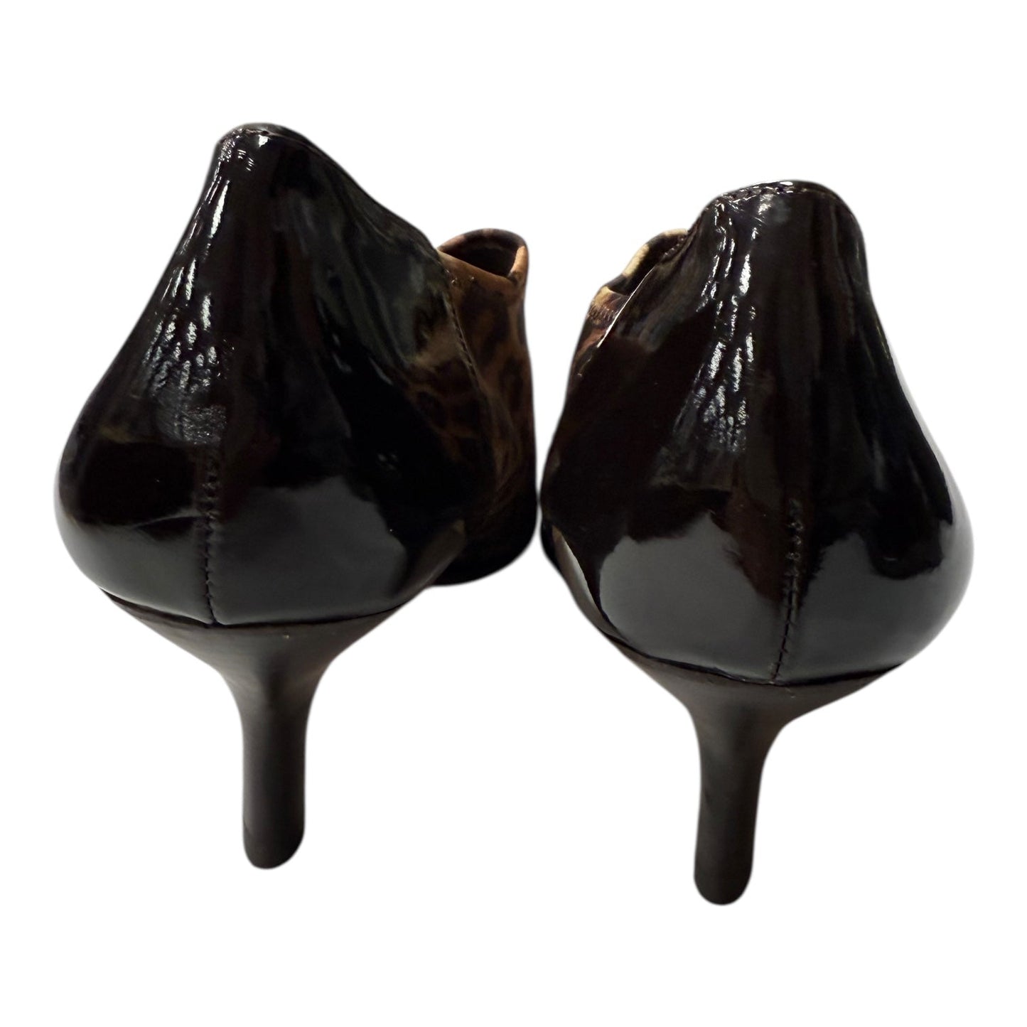 Shoes Heels Kitten By Donald Pliner In Black & Brown, Size:7