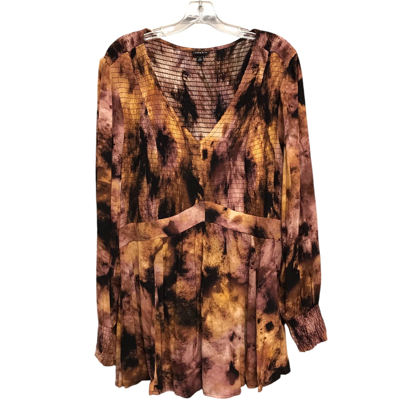 Top Ls By Torrid In Brown, Size:2X