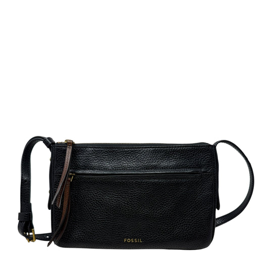 Gemma Leather Crossbody By Fossil, Size: Medium