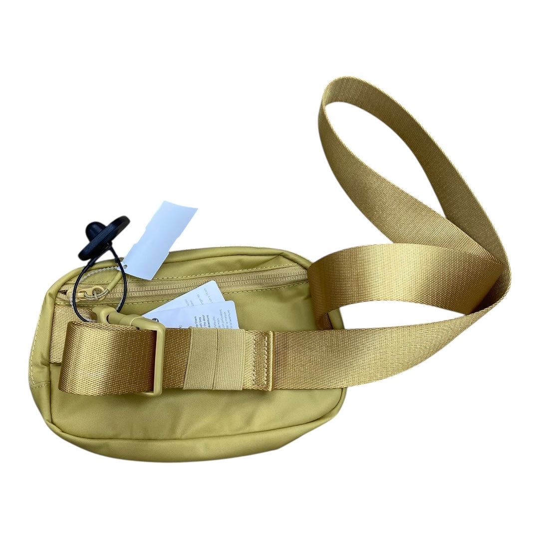 Belt Bag By Lululemon In Gold, Size:Small