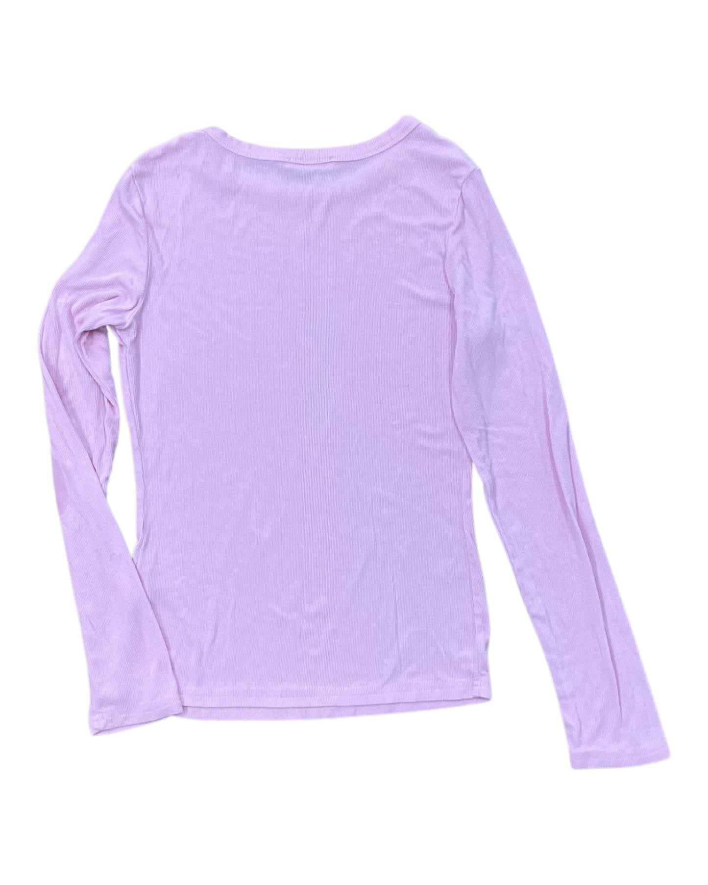 Top Ls Basic By Zeagoo In Pink, Size:S