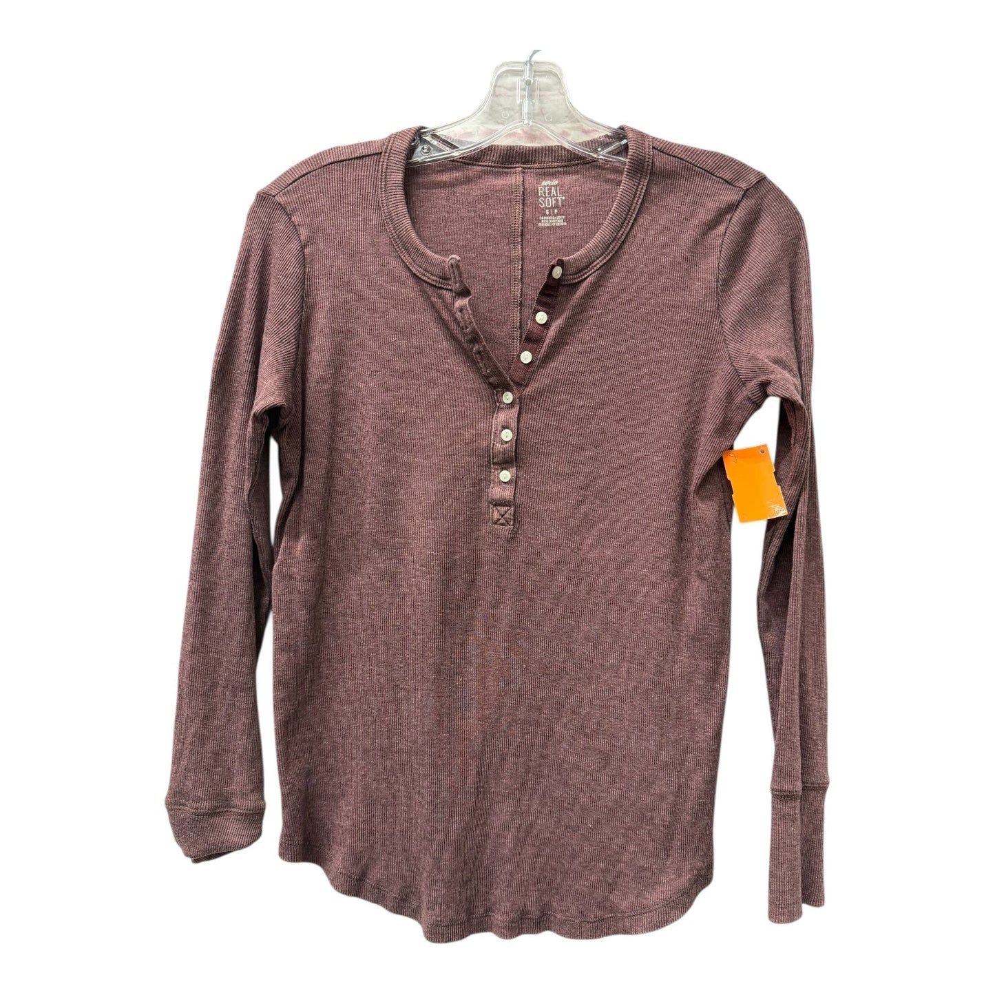 Top Ls Basic By Aerie In Purple, Size:S