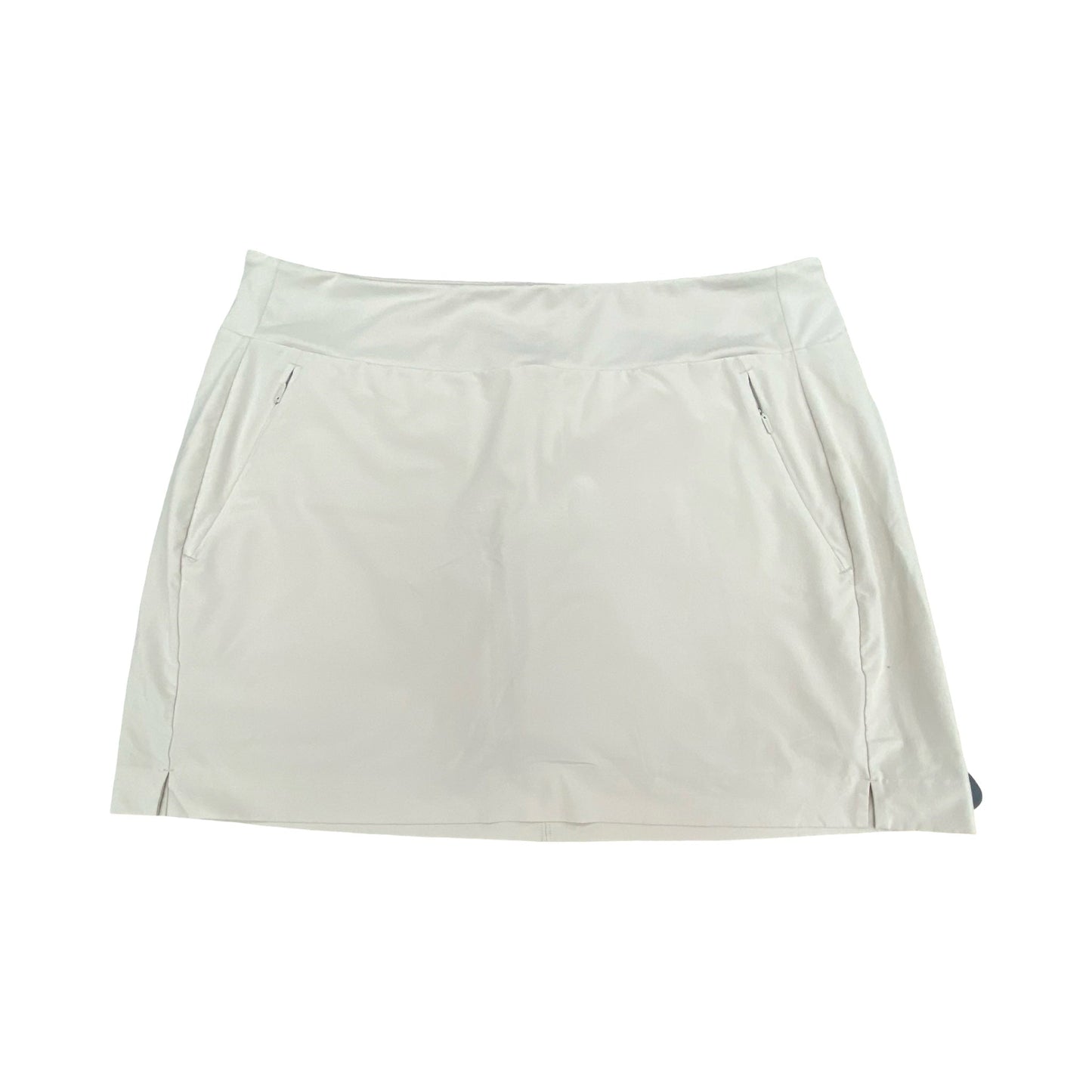 Athletic Skort By Athleta In Beige, Size:16