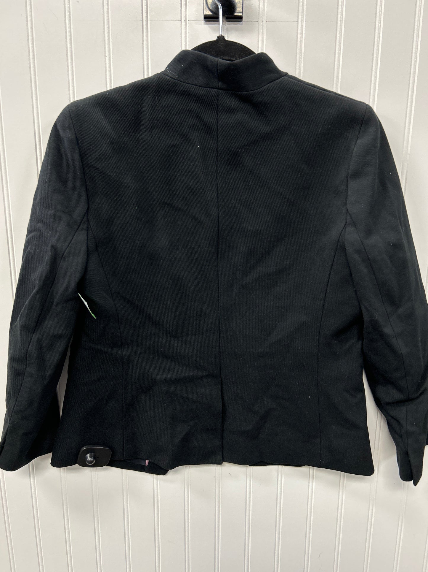 Blazer By J. Crew In Black & Blue, Size:10