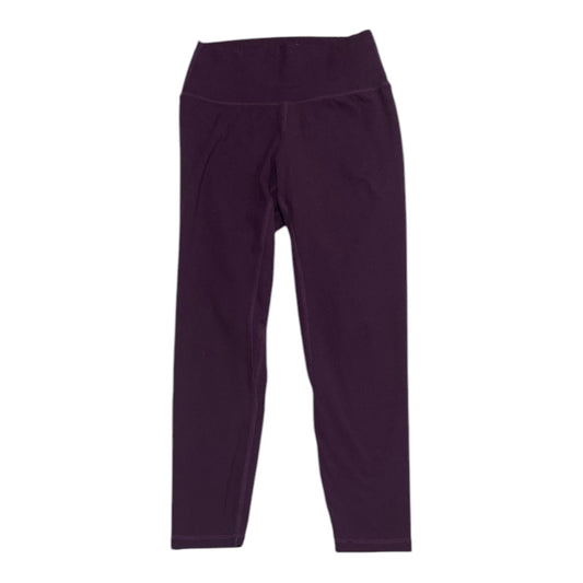 Athletic Leggings By Ptula In Purple, Size:M