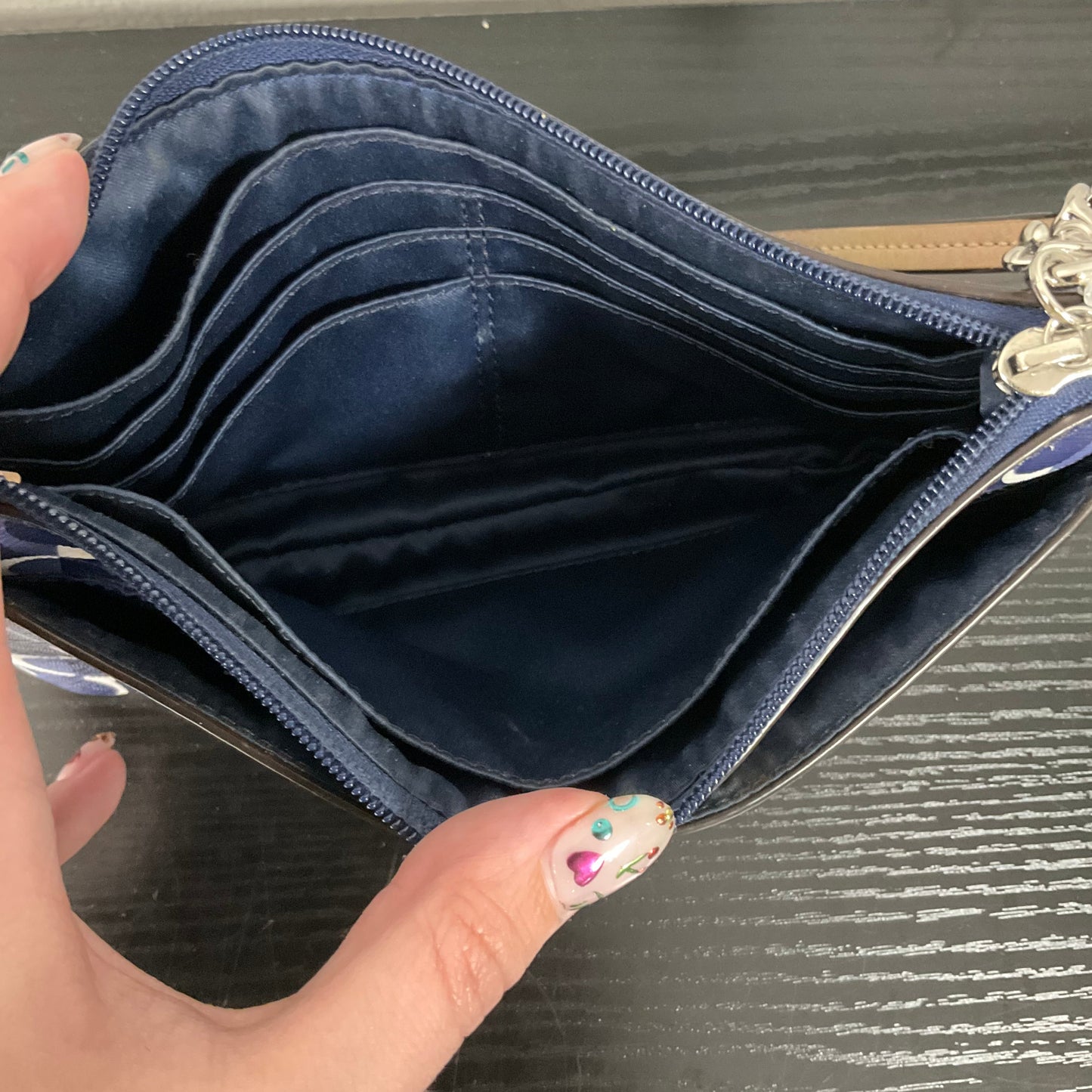 Wristlet Designer By Coach, Size: Medium