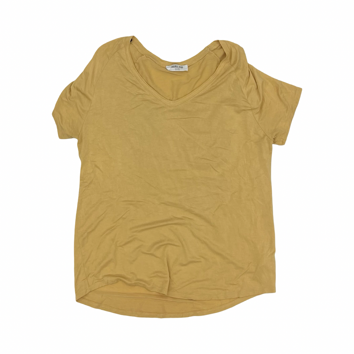 Top Ss By Double Zero In Yellow, Size:S
