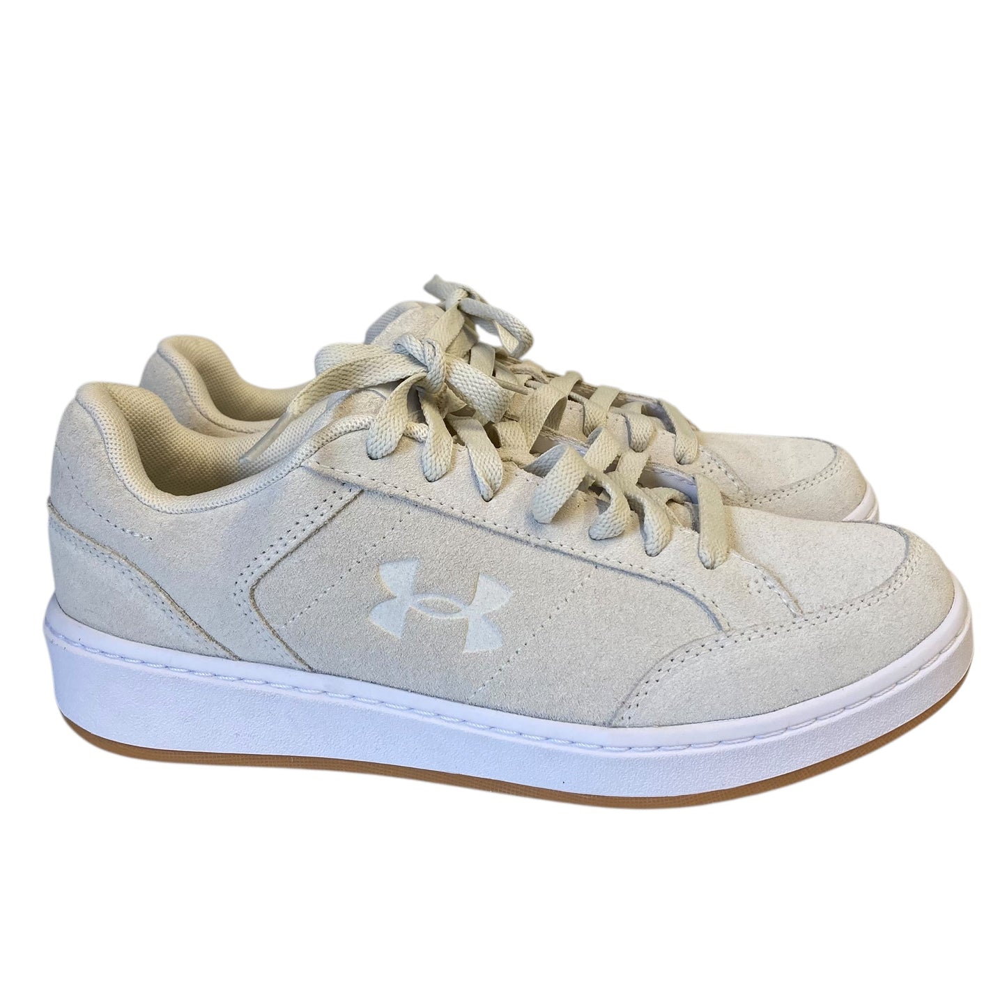 Shoes Athletic By Under Armour In Beige, Size:8.5