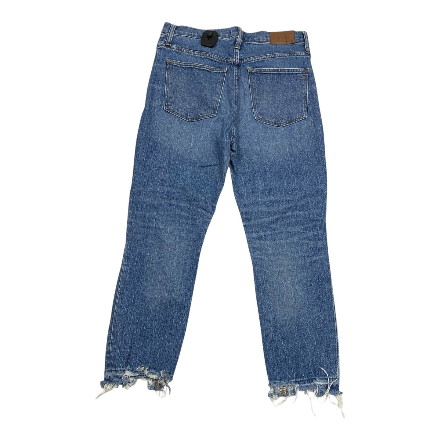 Jeans Cropped By Madewell In Blue Denim, Size:6