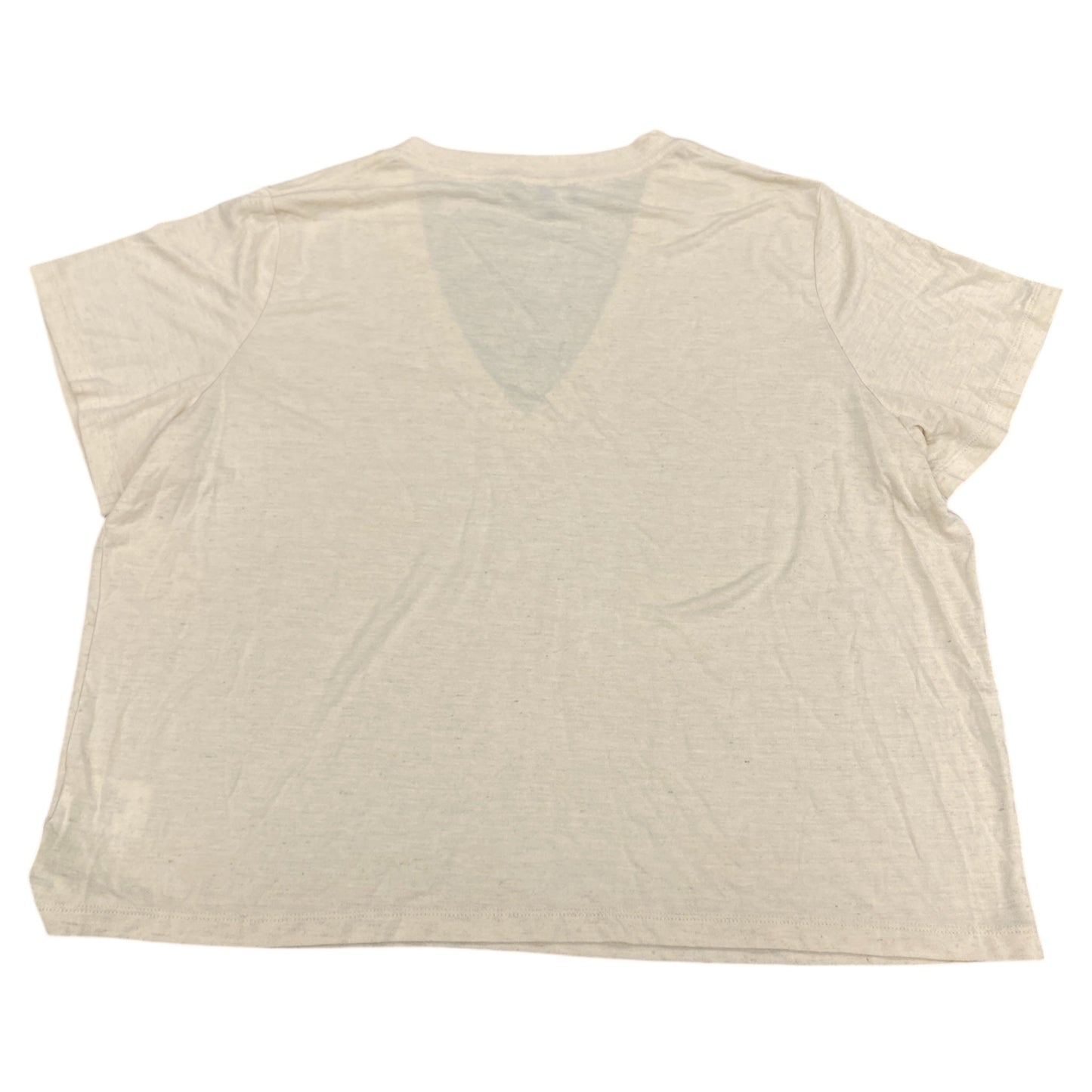 Top Ss By Express In Cream, Size:Xl