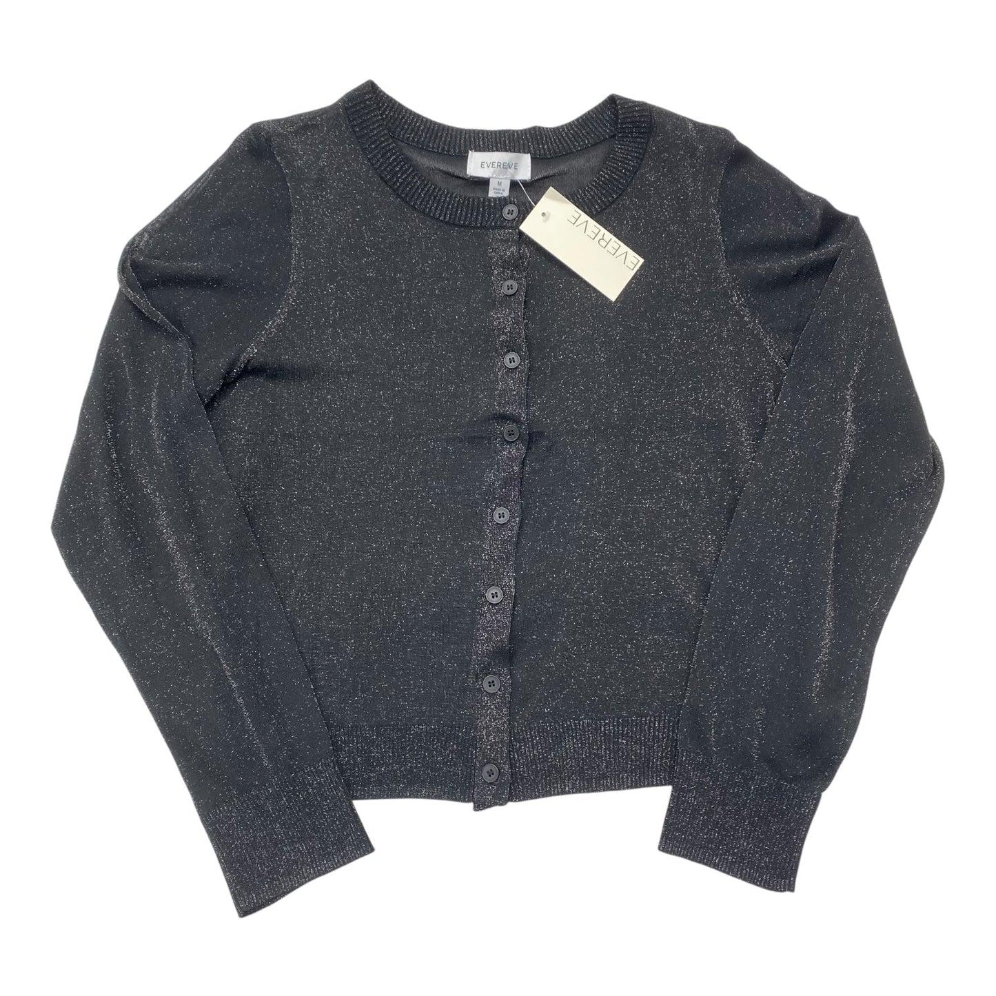 Sweater Cardigan By Evereve In Black, Size:M