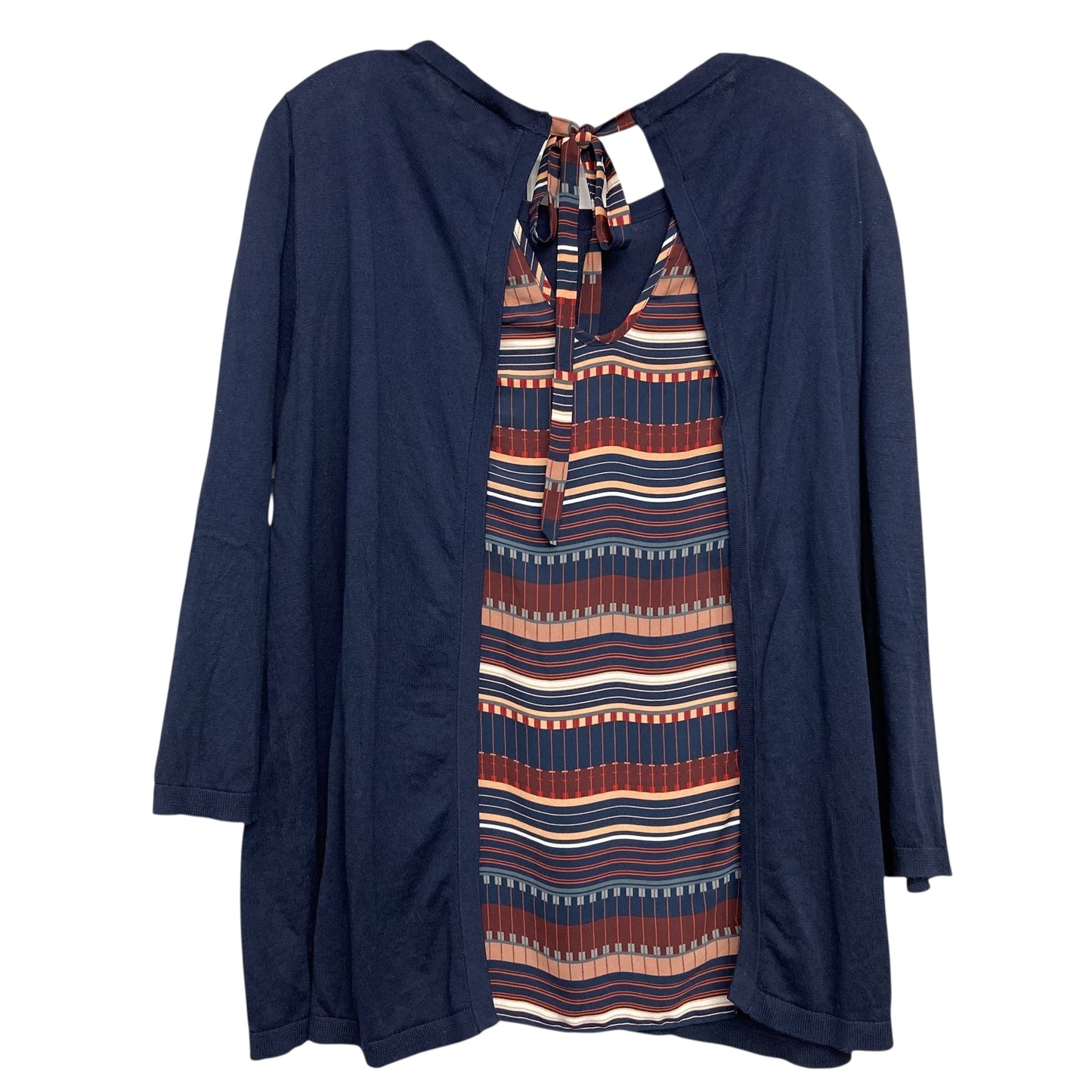 Top Ls By Loft In Navy, Size:Xl