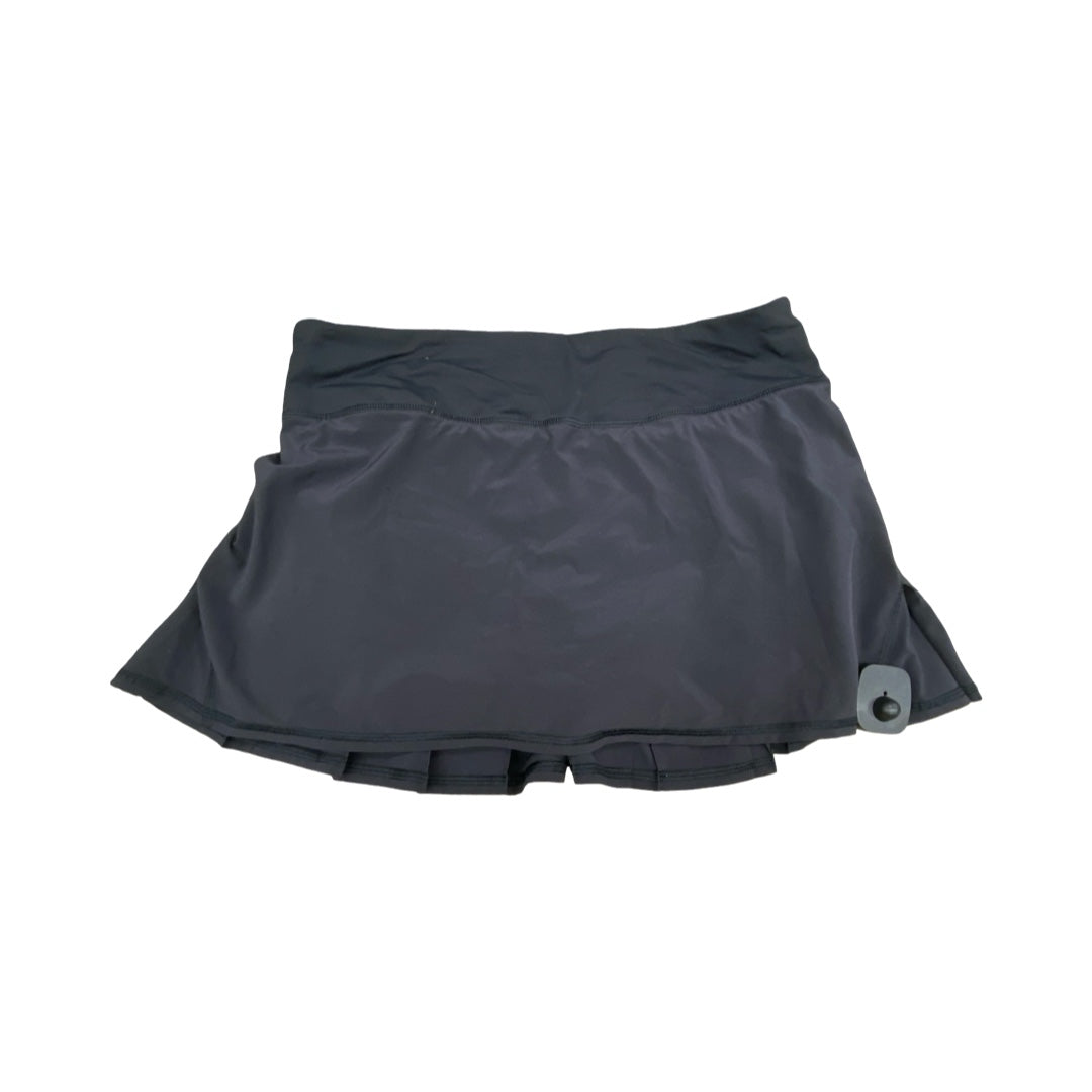 Athletic Skort By Lululemon In Black, Size:S