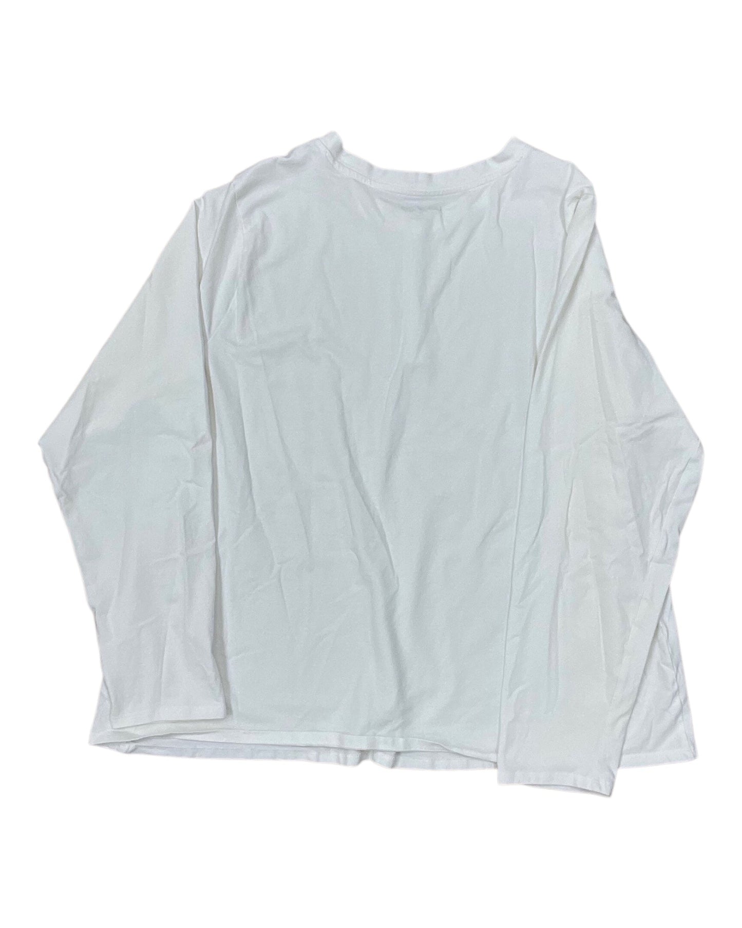 Top Ls By Lands End In Cream, Size:3X