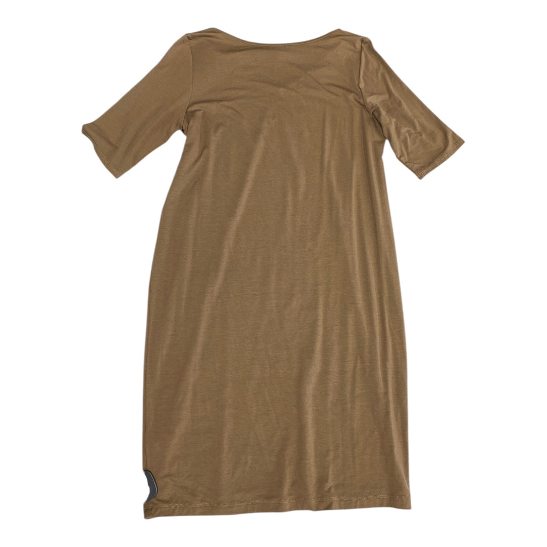 Dress Designer By Eileen Fisher In Brown, Size:M
