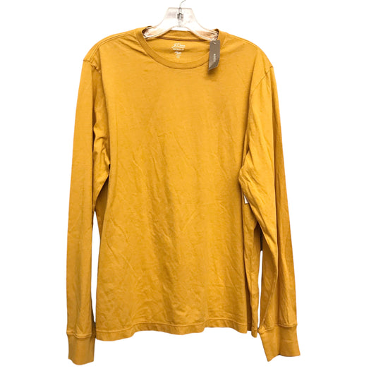 Top Ls Basic By J. Crew In Yellow, Size:L