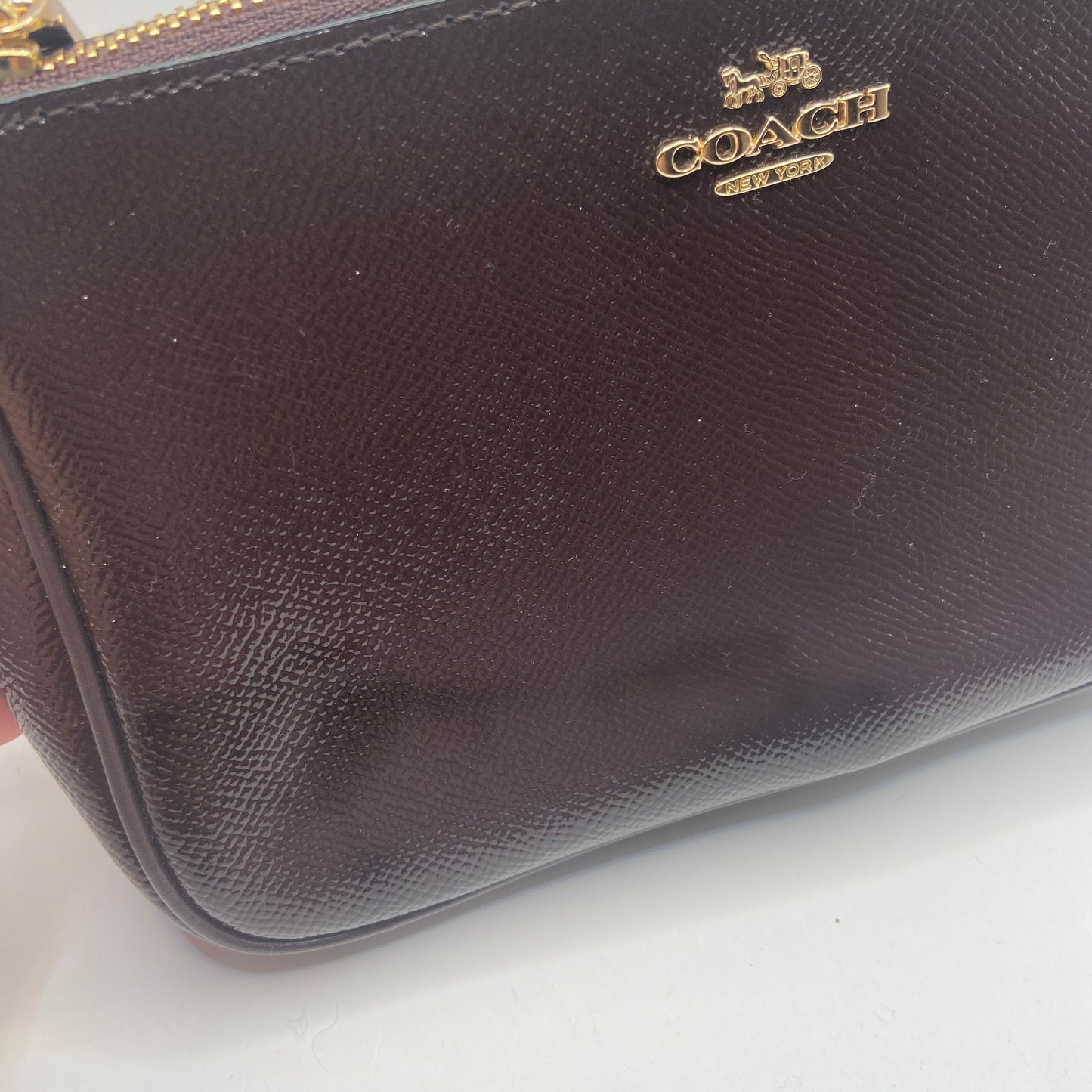 Crossbody Designer By Coach, Size: Small