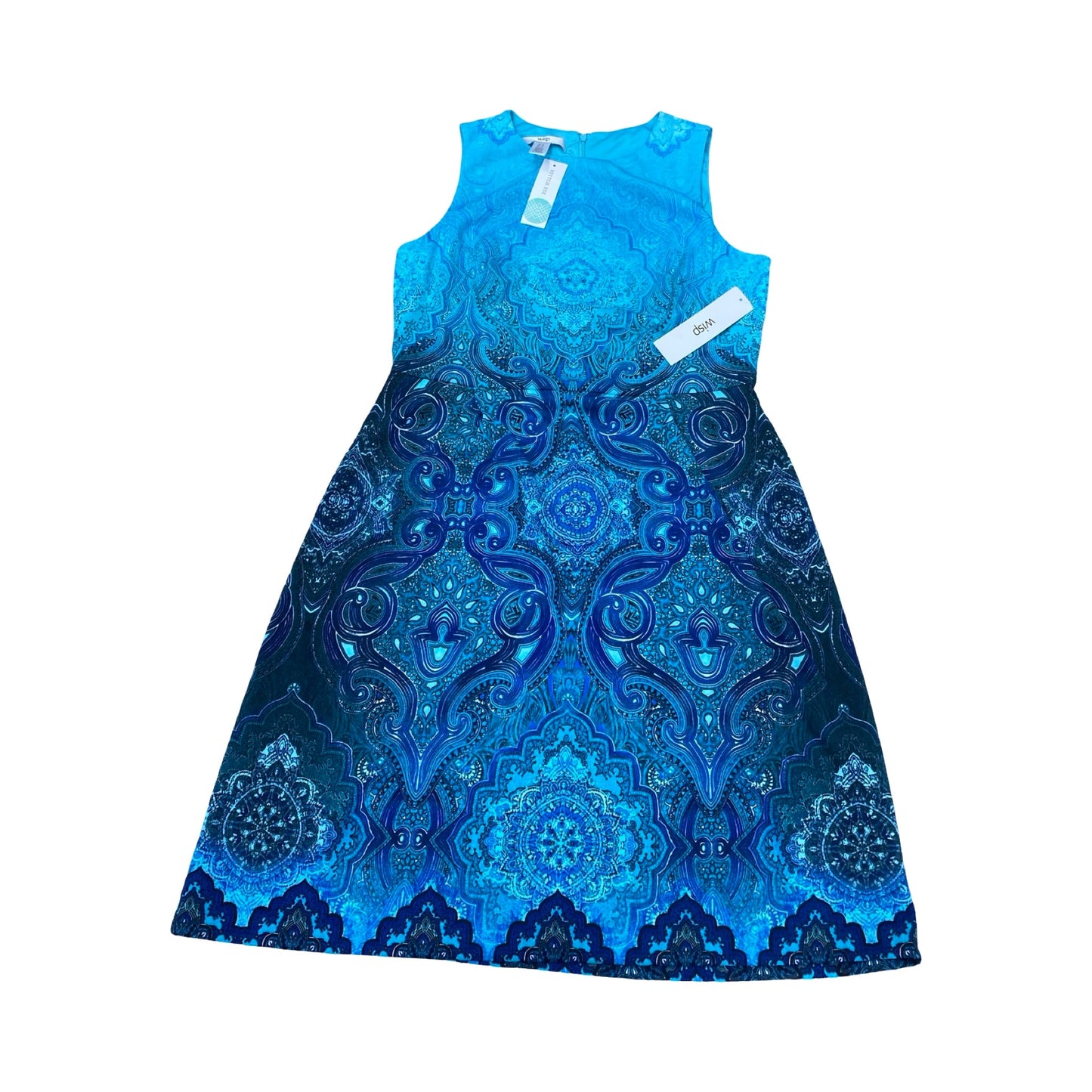 Dress Casual Midi By Wisp In Teal, Size:14